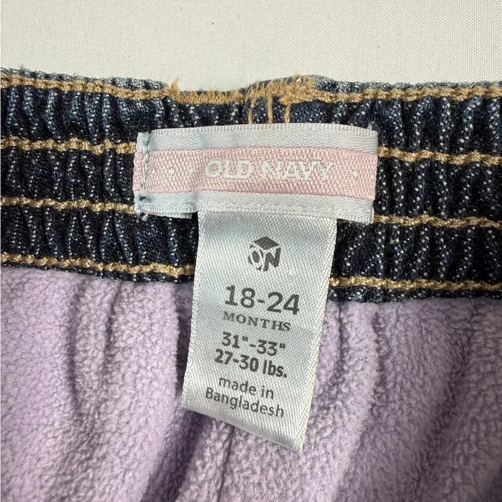 OLD NAVY Baby Jeans Bootcut Denim 18 -24 Months Y2K Retro Cute‎ Streetwear
